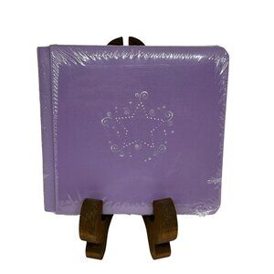 Creative Memories Lilac Album 8"x7.5" Purple Silver Star NEW SEALED Scrapbook
